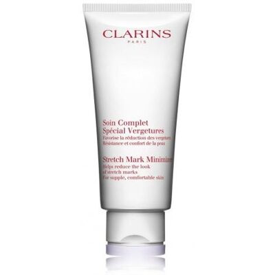 Soin Complet Spécial Vergetures - Clarins Huile, lotion et crème corps 200 ml - Publicité Soin Complet Spécial Vergetures - Clarins Huile, lotion et crème corps 200 ml - Publicité