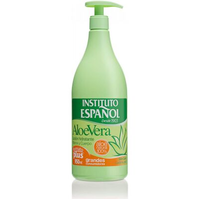 Aloe Vera Loción hidratante - Instituto Español Hydratant et nourrissant 950 ml - Publicité Aloe Vera Loción hidratante - Instituto Español Hydratant et nourrissant 950 ml - Publicité