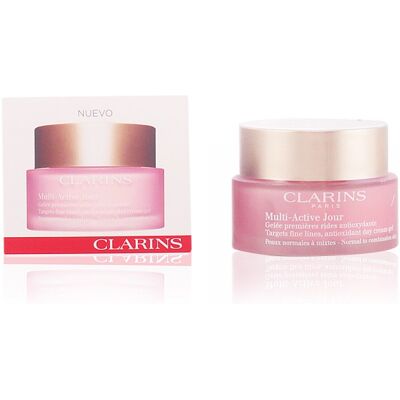 Multi-Active Jour - Clarins Soin Anti-âge et anti-rides 50 ml - Publicité Multi-Active Jour - Clarins Soin Anti-âge et anti-rides 50 ml - Publicité
