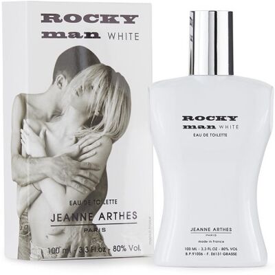 Rocky Man White - Jeanne Arthes Eau De Toilette Spray 100 ml - Publicité Rocky Man White - Jeanne Arthes Eau De Toilette Spray 100 ml - Publicité