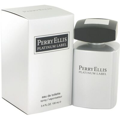 Perry Ellis Platinium - Perry Ellis Eau De Toilette Spray 100 ML - Publicité Perry Ellis Platinium - Perry Ellis Eau De Toilette Spray 100 ML - Publicité