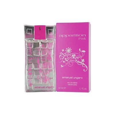 Apparition Pink - Emanuel Ungaro Eau De Toilette Spray 50 ML - Publicité Apparition Pink - Emanuel Ungaro Eau De Toilette Spray 50 ML - Publicité