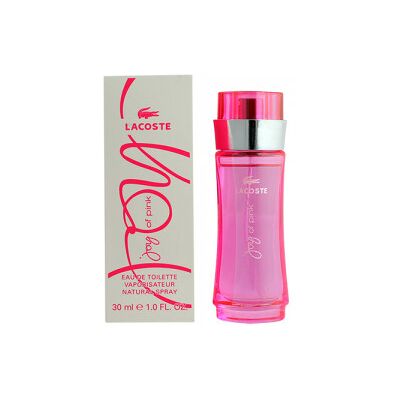Lacoste Zesty Pink Eau De Toilette Spray - 1 oz - Publicité Lacoste Zesty Pink Eau De Toilette Spray - 1 oz - Publicité