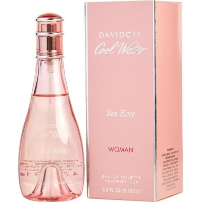 Davidoff - Cool Water Sea Rose - Eau de Toilette - Publicité Davidoff - Cool Water Sea Rose - Eau de Toilette - Publicité