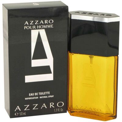 Azzaro Pour Homme Rechargeable Eau De Toilette - 50ml - Publicité Azzaro Pour Homme Rechargeable Eau De Toilette - 50ml - Publicité