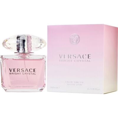 Versace Bright Crystal Eau de Toilette Spray - Femme - 200ml - Publicité Versace Bright Crystal Eau de Toilette Spray - Femme - 200ml - Publicité
