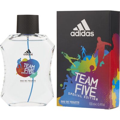 Adidas Team Five - Adidas Eau De Toilette Spray 100 ML - Publicité Adidas Team Five - Adidas Eau De Toilette Spray 100 ML - Publicité