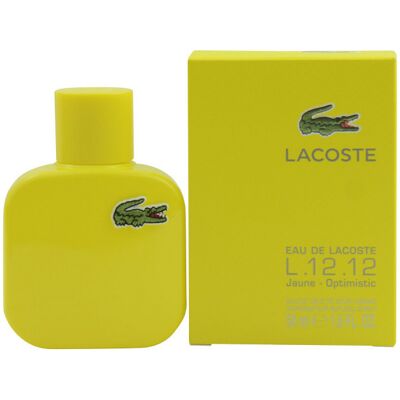 Lacoste L.12.12 Jaune - Parfum, Agrumes, Fruité, Été - Publicité Lacoste L.12.12 Jaune - Parfum, Agrumes, Fruité, Été - Publicité
