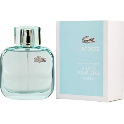 Eau De Lacoste L.12.12 Pour Elle Natural - Lacoste Eau De Toilette Spray 90 ml - Publicité Eau De Lacoste L.12.12 Pour Elle Natural - Lacoste Eau De Toilette Spray 90 ml - Publicité