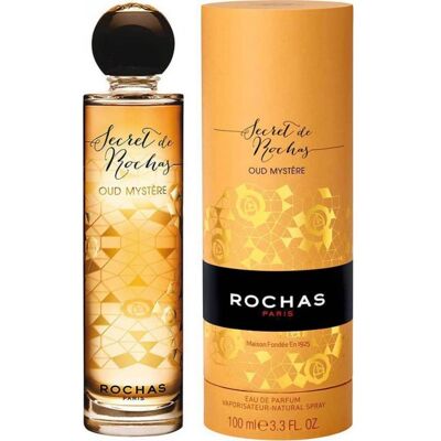 Secret De Rochas Oud Mystère - Rochas Eau De Parfum Spray 100 ML - Publicité Secret De Rochas Oud Mystère - Rochas Eau De Parfum Spray 100 ML - Publicité