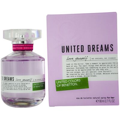 United Dreams Love Yourself - Benetton Eau De Toilette Spray 80 ML - Publicité United Dreams Love Yourself - Benetton Eau De Toilette Spray 80 ML - Publicité