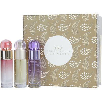 Perry Ellis 360 Variety - Perry Ellis Coffret Cadeau 90 ML - Publicité Perry Ellis 360 Variety - Perry Ellis Coffret Cadeau 90 ML - Publicité
