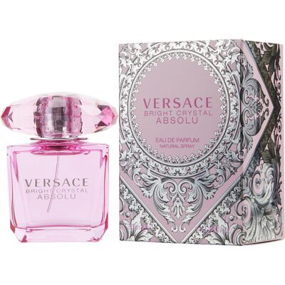 Versace Bright Crystal Absolu Eau de Parfum - Rose - 30ml - Floral, Fruité, Longue Durée - Publicité Versace Bright Crystal Absolu Eau de Parfum - Rose - 30ml - Floral, Fruité, Longue Durée - Publicité