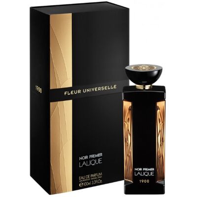 Lalique Fleur Universelle Noir Premier - Parfum - Publicité Lalique Fleur Universelle Noir Premier - Parfum - Publicité
