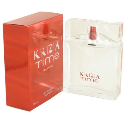 Krizia Krizia Time Eau De Toilette - Parfum Femme 75 ml - Publicité Krizia Krizia Time Eau De Toilette - Parfum Femme 75 ml - Publicité