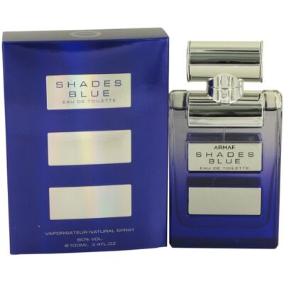 Shades Blue - Armaf Eau De Toilette Spray 100 ml - Publicité Shades Blue - Armaf Eau De Toilette Spray 100 ml - Publicité