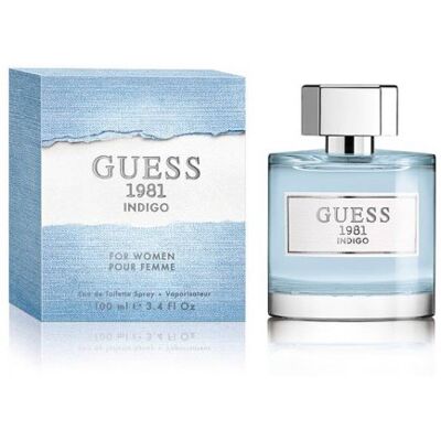 Guess 1981 Indigo Eau De Toilette - Femmes - Publicité Guess 1981 Indigo Eau De Toilette - Femmes - Publicité