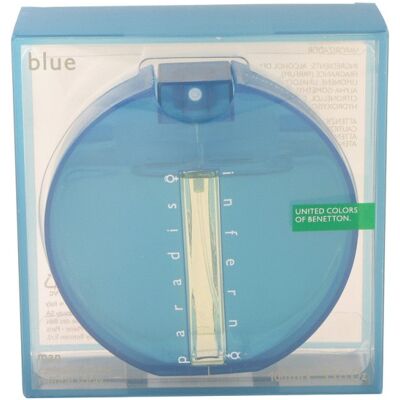 Inferno Paradiso Blue - Benetton Eau De Toilette Spray 100 ml - Publicité Inferno Paradiso Blue - Benetton Eau De Toilette Spray 100 ml - Publicité