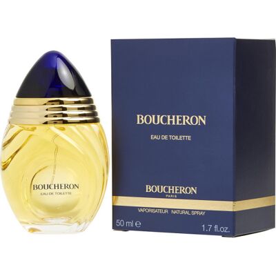 Boucheron Pour Femme - Boucheron Eau De Toilette Spray 50 ML - Publicité Boucheron Pour Femme - Boucheron Eau De Toilette Spray 50 ML - Publicité