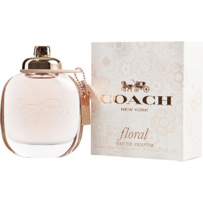 Coach Floral Eau De Parfum 90ml - femme - parfum floral fruité - Publicité Coach Floral Eau De Parfum 90ml - femme - parfum floral fruité - Publicité