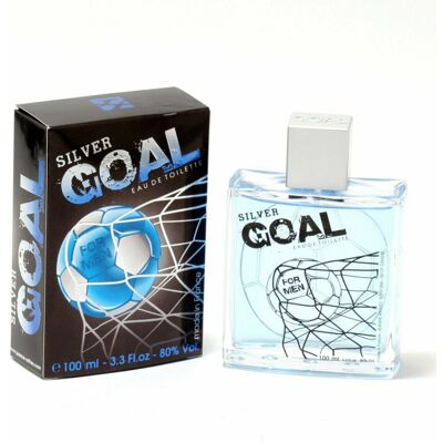 Jeanne Arthes - Silver Goal - 100 ml - Eau de Toilette Spray - Publicité Jeanne Arthes - Silver Goal - 100 ml - Eau de Toilette Spray - Publicité
