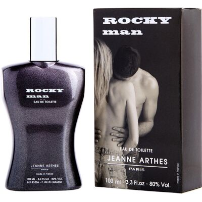 Rocky Man - Jeanne Arthes Eau De Toilette Spray 100 ml - Publicité Rocky Man - Jeanne Arthes Eau De Toilette Spray 100 ml - Publicité