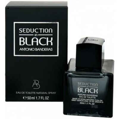 Seduction In Black - Antonio Banderas Eau De Toilette Spray 50 ml - Publicité Seduction In Black - Antonio Banderas Eau De Toilette Spray 50 ml - Publicité