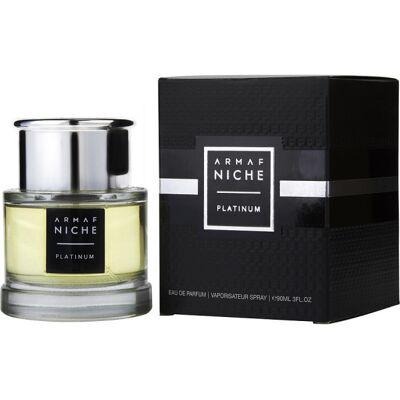 Armaf Niche Platinum Eau De Parfum - Hommes 90ml - Publicité Armaf Niche Platinum Eau De Parfum - Hommes 90ml - Publicité