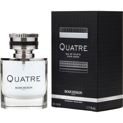 Quatre - Boucheron Eau De Toilette Spray 50 ml - Publicité Quatre - Boucheron Eau De Toilette Spray 50 ml - Publicité