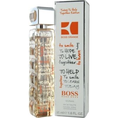 Orange Charity - Hugo Boss Eau De Toilette Spray 50 ml - Publicité Orange Charity - Hugo Boss Eau De Toilette Spray 50 ml - Publicité