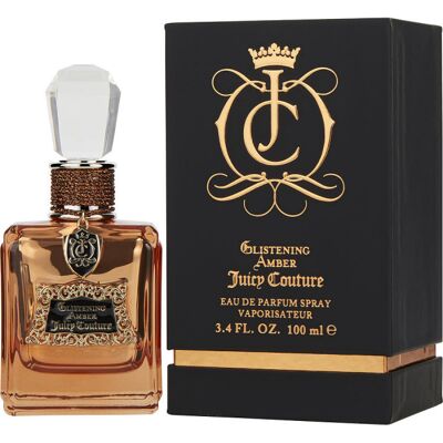 Eau de Parfum Glistening Amber de Juicy Couture - Femmes - Publicité Eau de Parfum Glistening Amber de Juicy Couture - Femmes - Publicité