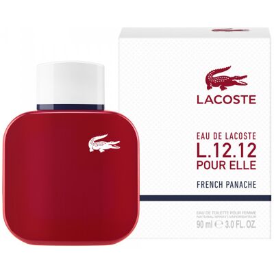 Lacoste L.12.12 Pour Elle French Panache Eau De Toilette - 90ml - Publicité Lacoste L.12.12 Pour Elle French Panache Eau De Toilette - 90ml - Publicité