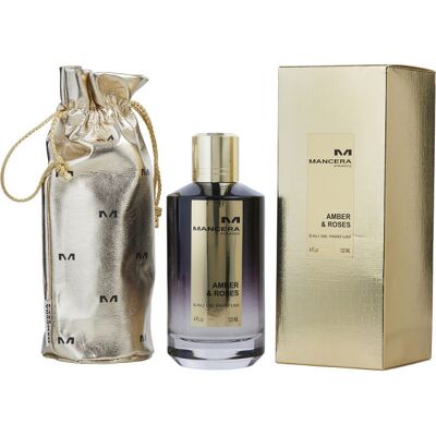 Mancera Amber & Roses Eau De Parfum Spray - Unisex - Publicité Mancera Amber & Roses Eau De Parfum Spray - Unisex - Publicité