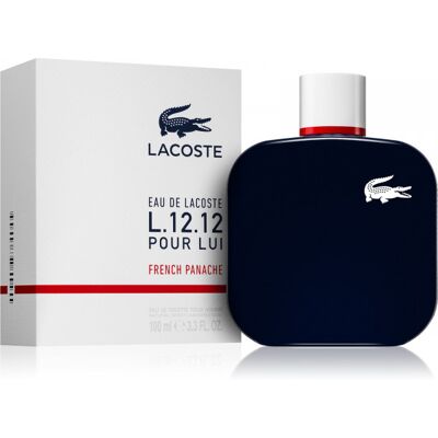 Eau De Lacoste L.12.12 Pour Lui French Panache - Lacoste Eau De Toilette Spray 100 ml - Publicité Eau De Lacoste L.12.12 Pour Lui French Panache - Lacoste Eau De Toilette Spray 100 ml - Publicité