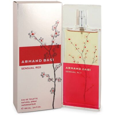 Sensual Red - Armand Basi Eau De Toilette Spray 100 ml - Publicité Sensual Red - Armand Basi Eau De Toilette Spray 100 ml - Publicité