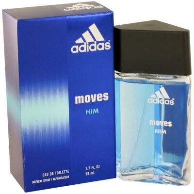 Moves - Adidas Eau De Toilette Spray 50 ML - Publicité Moves - Adidas Eau De Toilette Spray 50 ML - Publicité