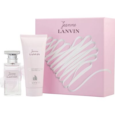 Jeanne Lanvin - Lanvin Coffret Cadeau 50 ml - Publicité Jeanne Lanvin - Lanvin Coffret Cadeau 50 ml - Publicité