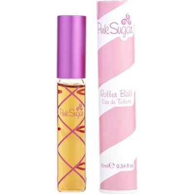 Pink Sugar - Aquolina Eau De Toilette A Bille 10 ml - Publicité Pink Sugar - Aquolina Eau De Toilette A Bille 10 ml - Publicité