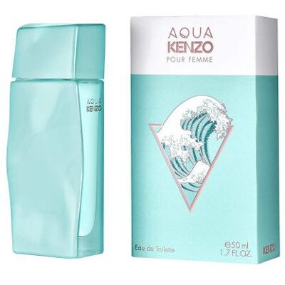 Kenzo Aqua Kenzo Pour Femme Eau de Toilette - 50ml - Publicité Kenzo Aqua Kenzo Pour Femme Eau de Toilette - 50ml - Publicité