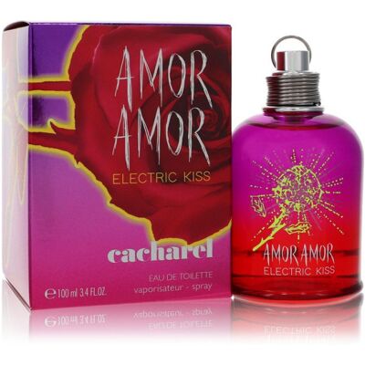 Cacharel Amor Amor Electric Kiss Eau de Toilette - 100ml - Publicité Cacharel Amor Amor Electric Kiss Eau de Toilette - 100ml - Publicité