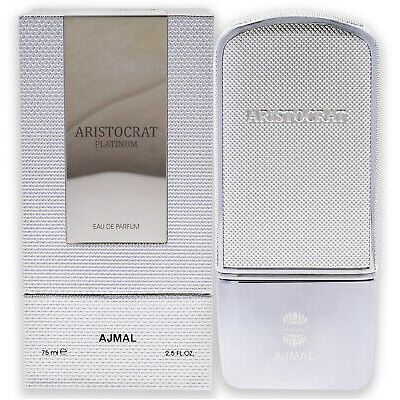 Ajmal Aristocrat Platinum Eau De Parfum - Homme - 75 ml - Publicité Ajmal Aristocrat Platinum Eau De Parfum - Homme - 75 ml - Publicité
