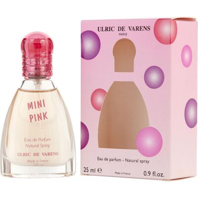 Ulric de Varens Mini Pink Eau de Parfum 25 ml - Floral, Féminin, Portable - Publicité Ulric de Varens Mini Pink Eau de Parfum 25 ml - Floral, Féminin, Portable - Publicité