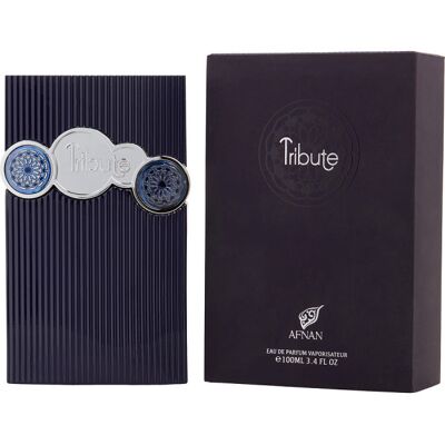 Tribute Blue - Afnan Eau De Parfum Spray 100 ml - Publicité Tribute Blue - Afnan Eau De Parfum Spray 100 ml - Publicité