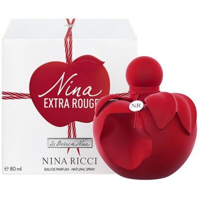 Nina Extra Rouge - Nina Ricci Eau De Parfum Spray 80 ml - Publicité Nina Extra Rouge - Nina Ricci Eau De Parfum Spray 80 ml - Publicité