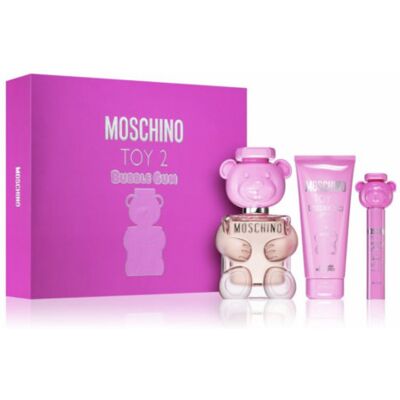 Toy 2 Bubble Gum - Moschino Coffret Cadeau 70 ml - Publicité Toy 2 Bubble Gum - Moschino Coffret Cadeau 70 ml - Publicité