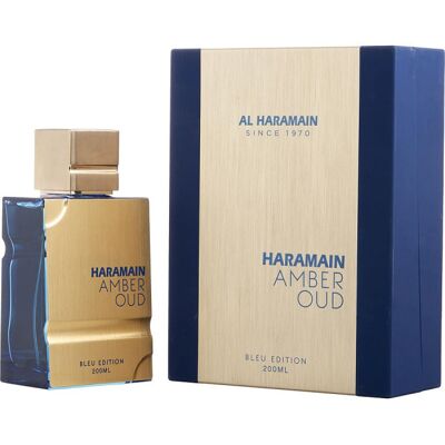 Al Haramain Amber Oud Blue Edition Eau de Parfum - 200ml - Publicité Al Haramain Amber Oud Blue Edition Eau de Parfum - 200ml - Publicité