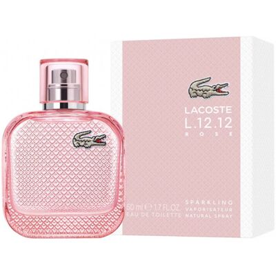Lacoste L.12.12 Rose Sparkling Eau de Toilette - Femme - 100ml - Publicité Lacoste L.12.12 Rose Sparkling Eau de Toilette - Femme - 100ml - Publicité