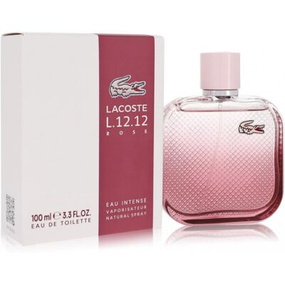 Lacoste L.12.12 Rose Eau Intense Eau de Toilette - Femme - Publicité Lacoste L.12.12 Rose Eau Intense Eau de Toilette - Femme - Publicité