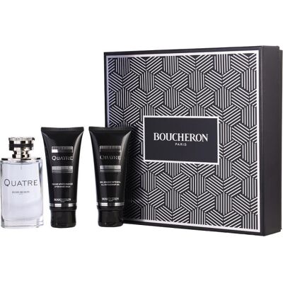 Quatre - Boucheron Coffret Cadeau 100 ml - Publicité Quatre - Boucheron Coffret Cadeau 100 ml - Publicité