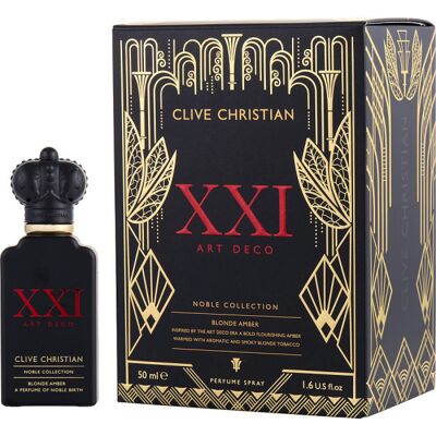XXI Art Deco Blonde Amber - Clive Christian Parfum Spray 50 ml - Publicité XXI Art Deco Blonde Amber - Clive Christian Parfum Spray 50 ml - Publicité